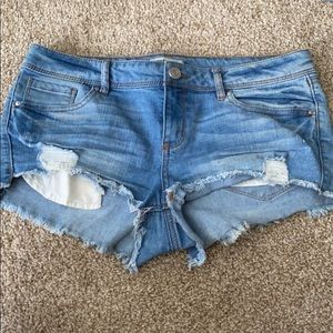 1 pair of charlotte russe jean shorts!